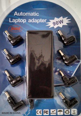 CARGADOR NOTEBOOK SH-CN090W (04787) AUTOMATICO MULTIPIN